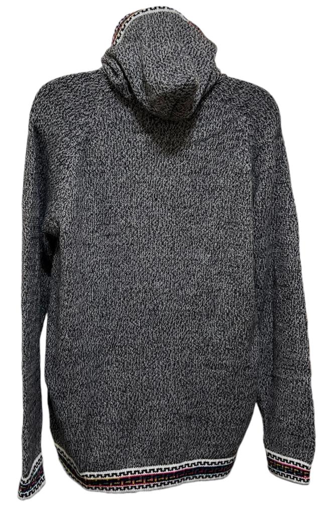 Woman gray Alpaca sweater