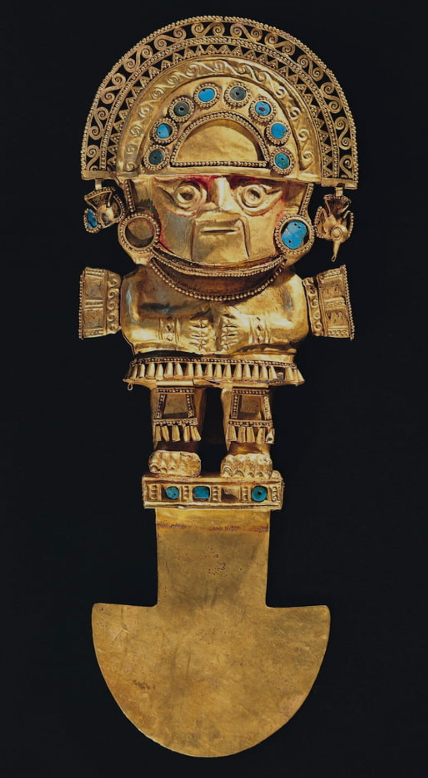 Inca Tumi brooch pin