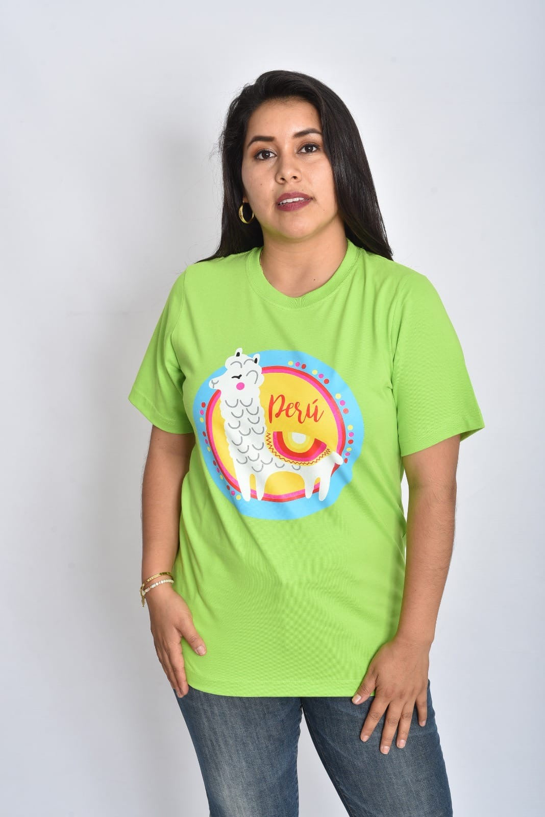 100% Cotton Llama Perú T-Shirt