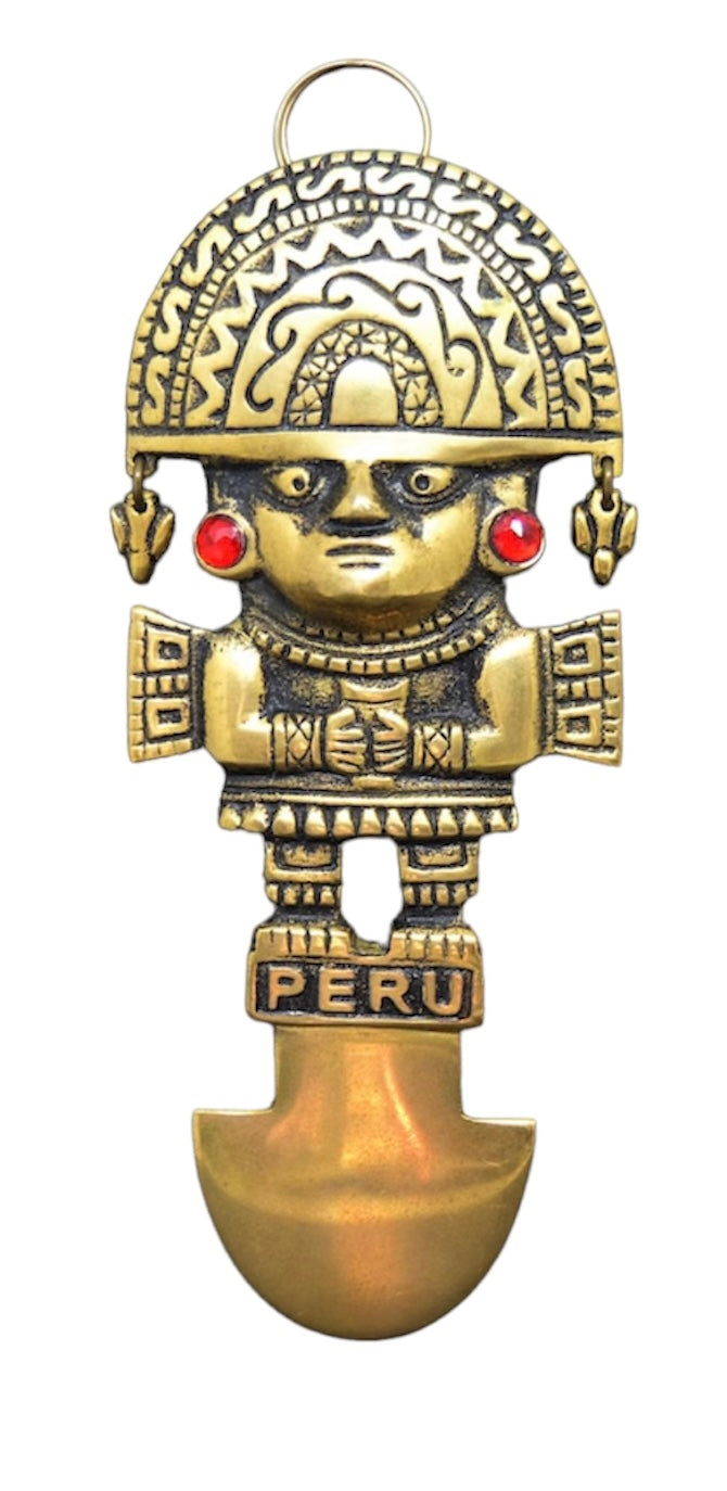 Inca Tumi brooch pin