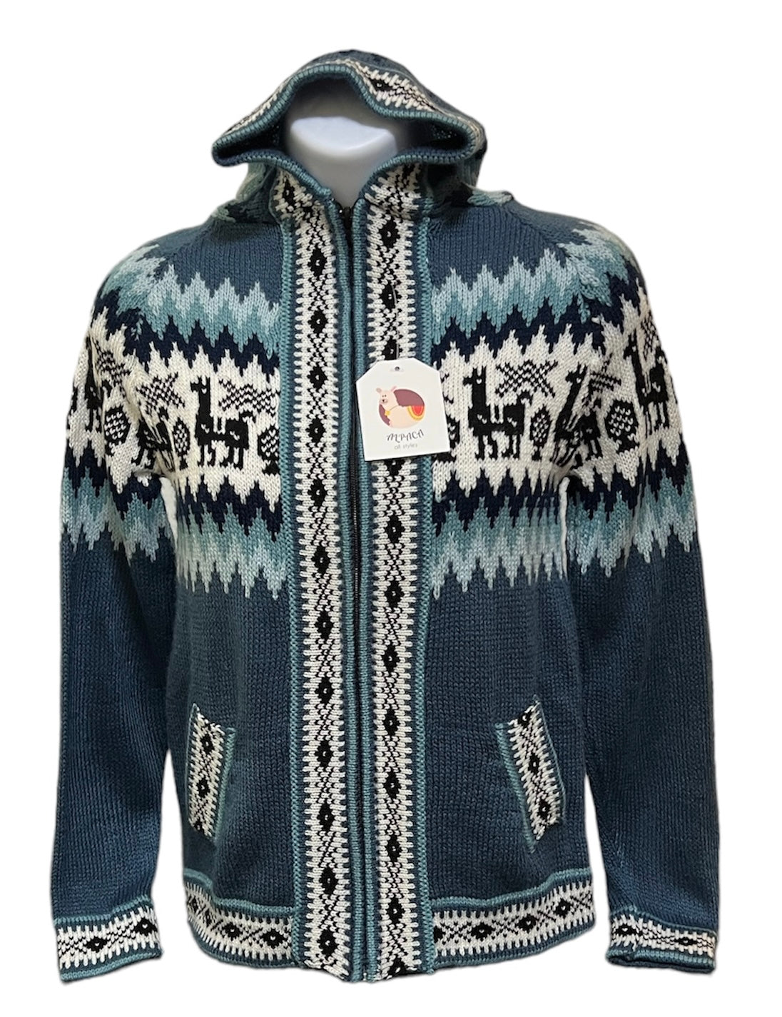 XS Assorted Colors Alpaca Children Sweaters