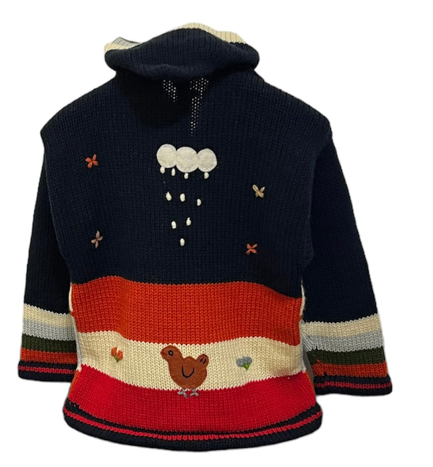Dark night Blue children sweater