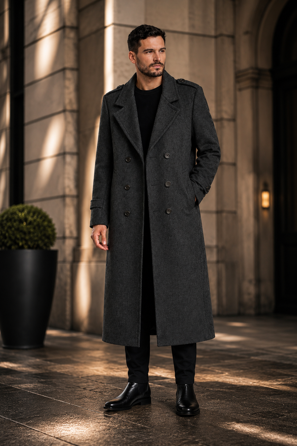 Storm Prestige Men’s Alpaca Coat