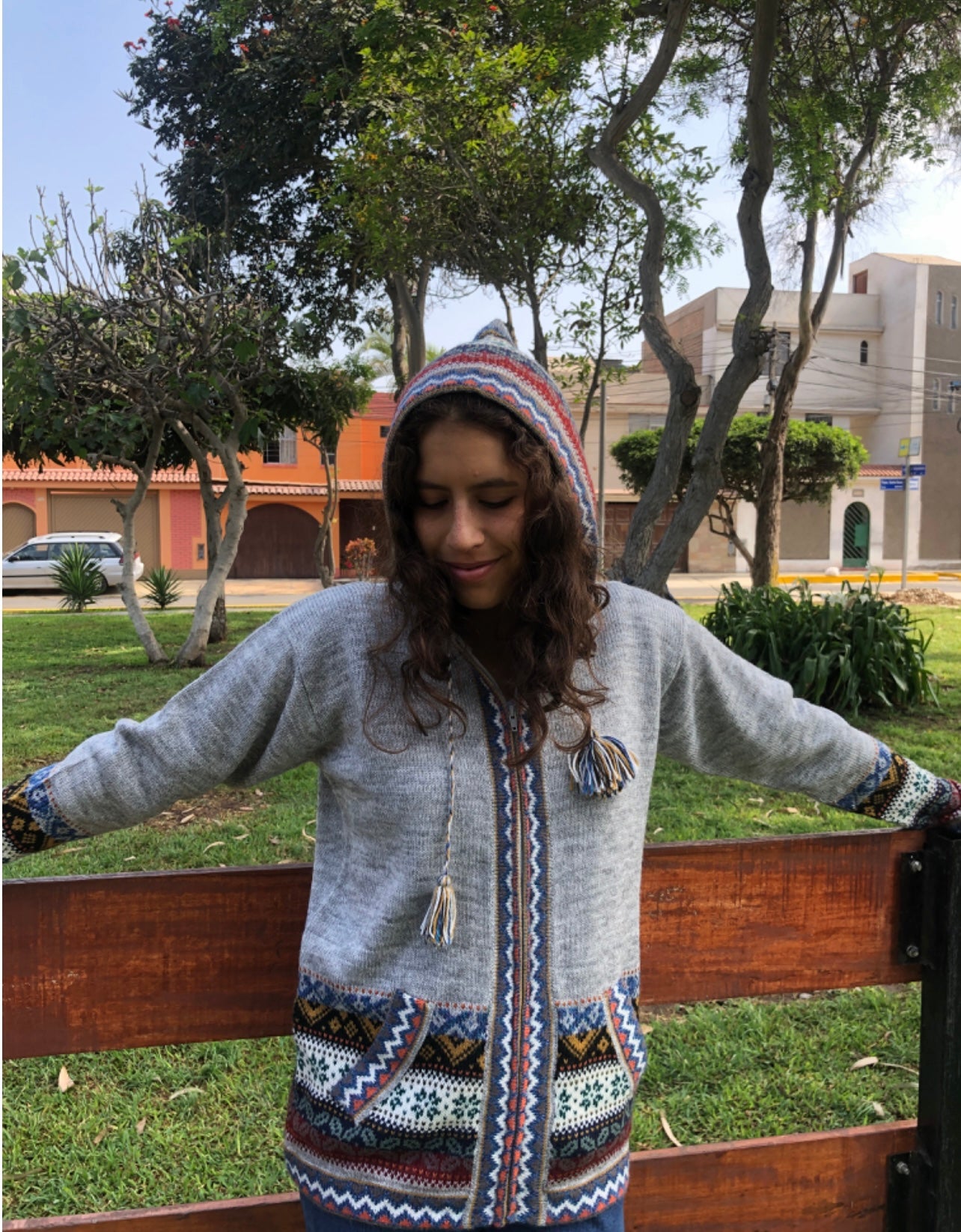 Luxury Gray Alpaca Sweater