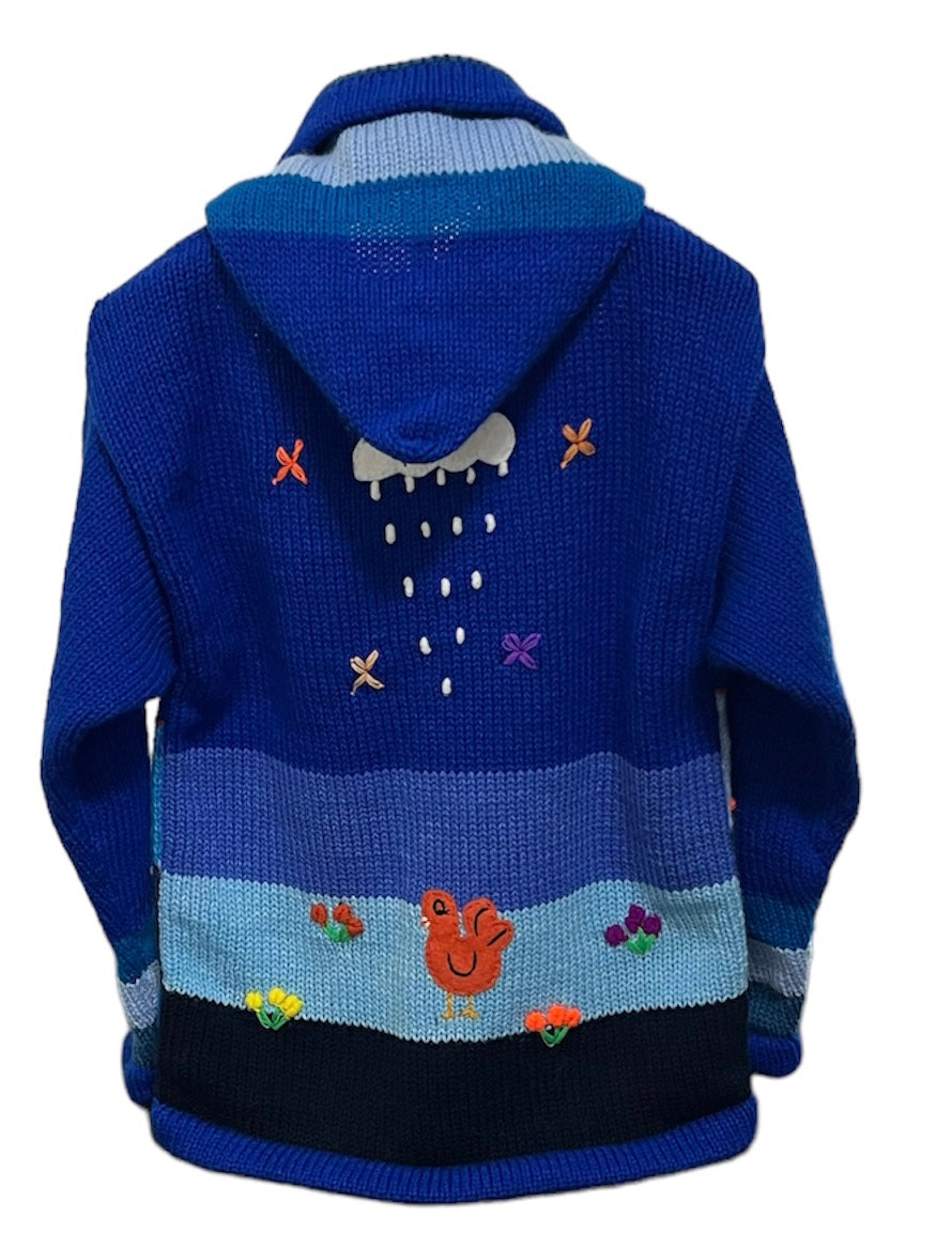 Children electric blue