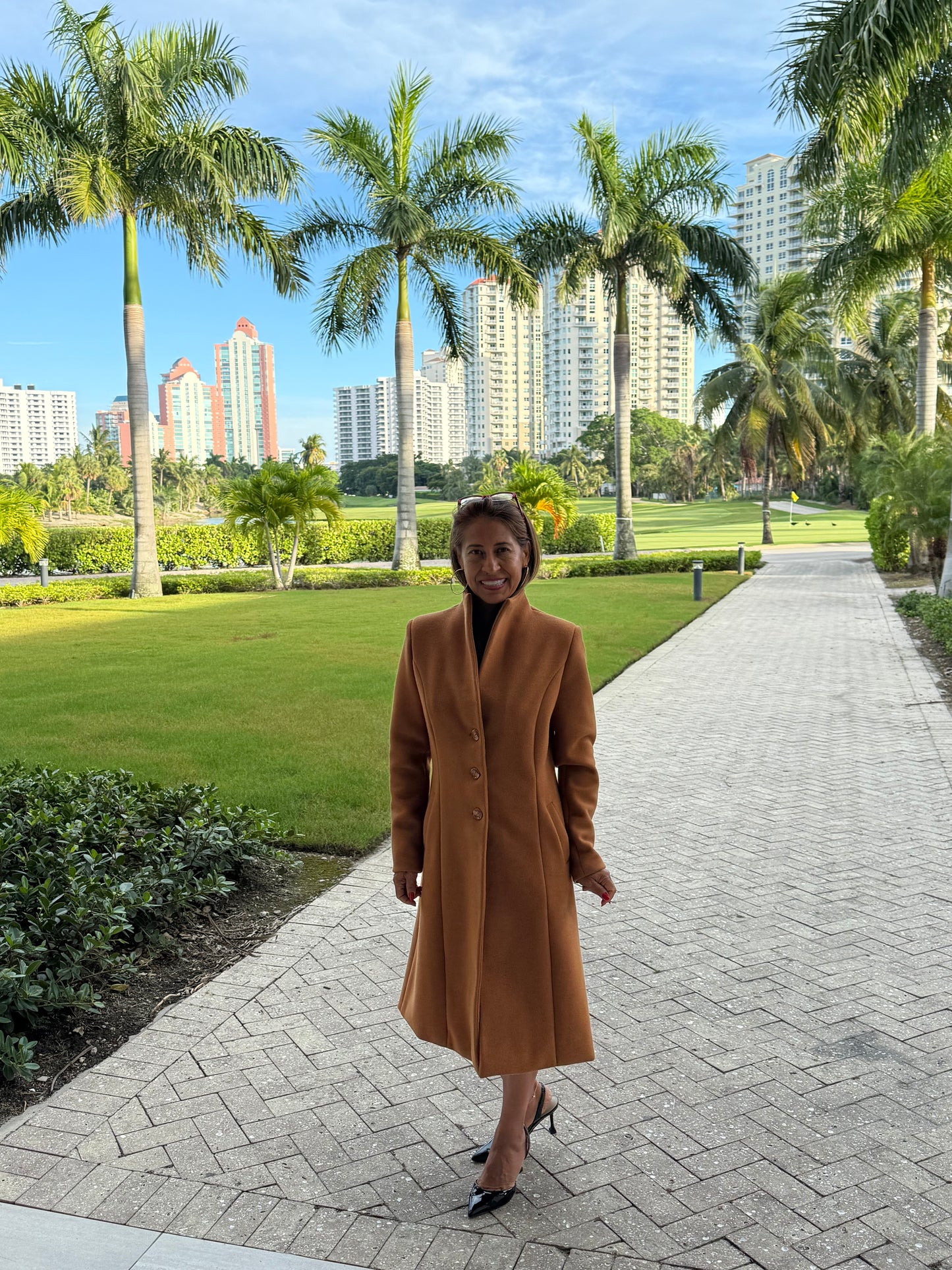 Pre- Order Luxury Brown Alpaca Coat