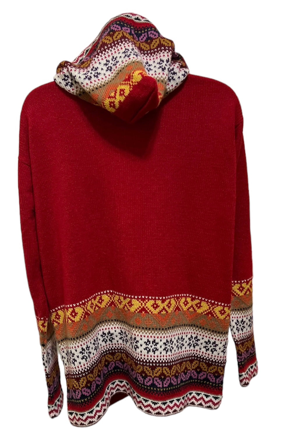 Luxury Red Alpaca Sweater