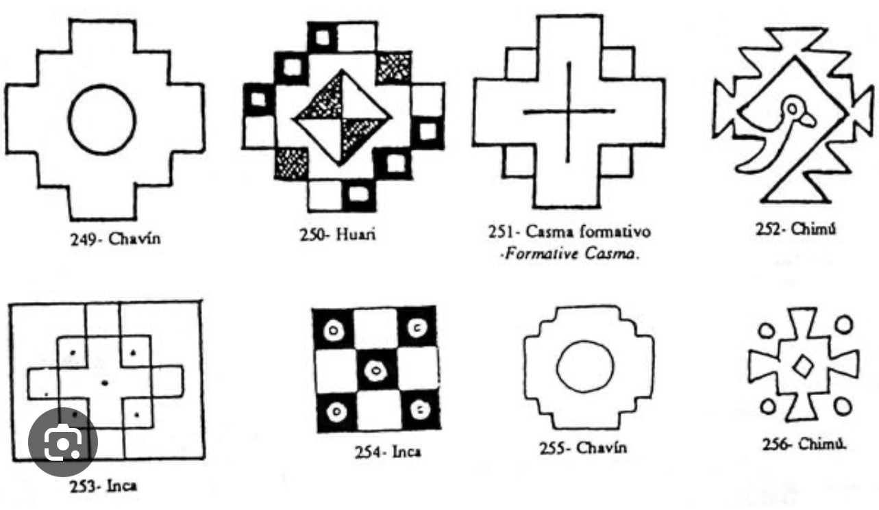Chakana Inca’s Medicine Wheel brooch pin