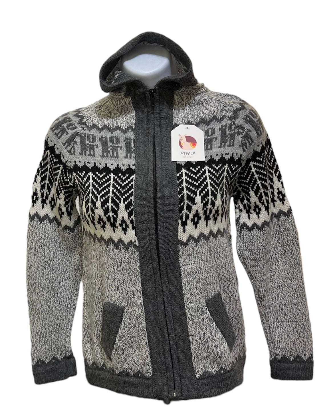 XS Assorted Colors Alpaca Children Sweaters