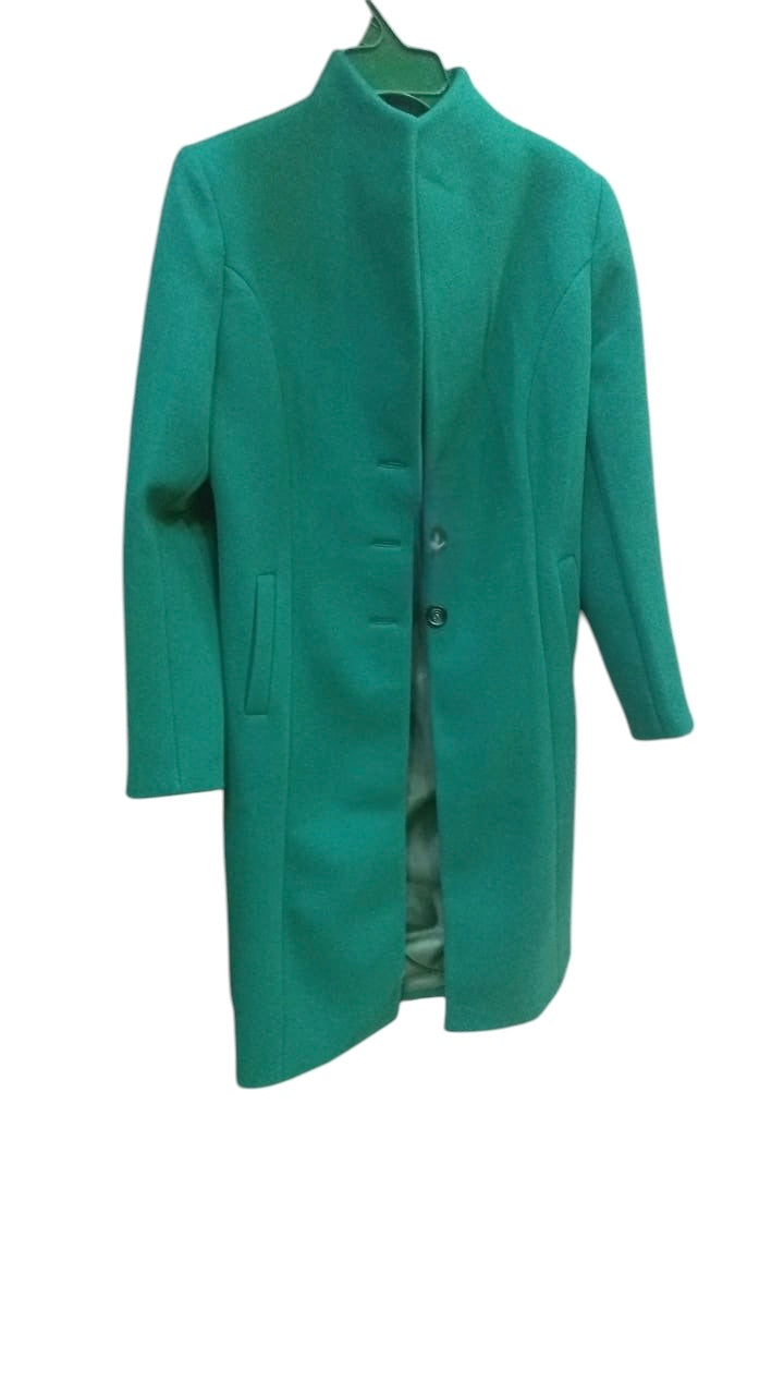 Luxury Green Alpaca Coat