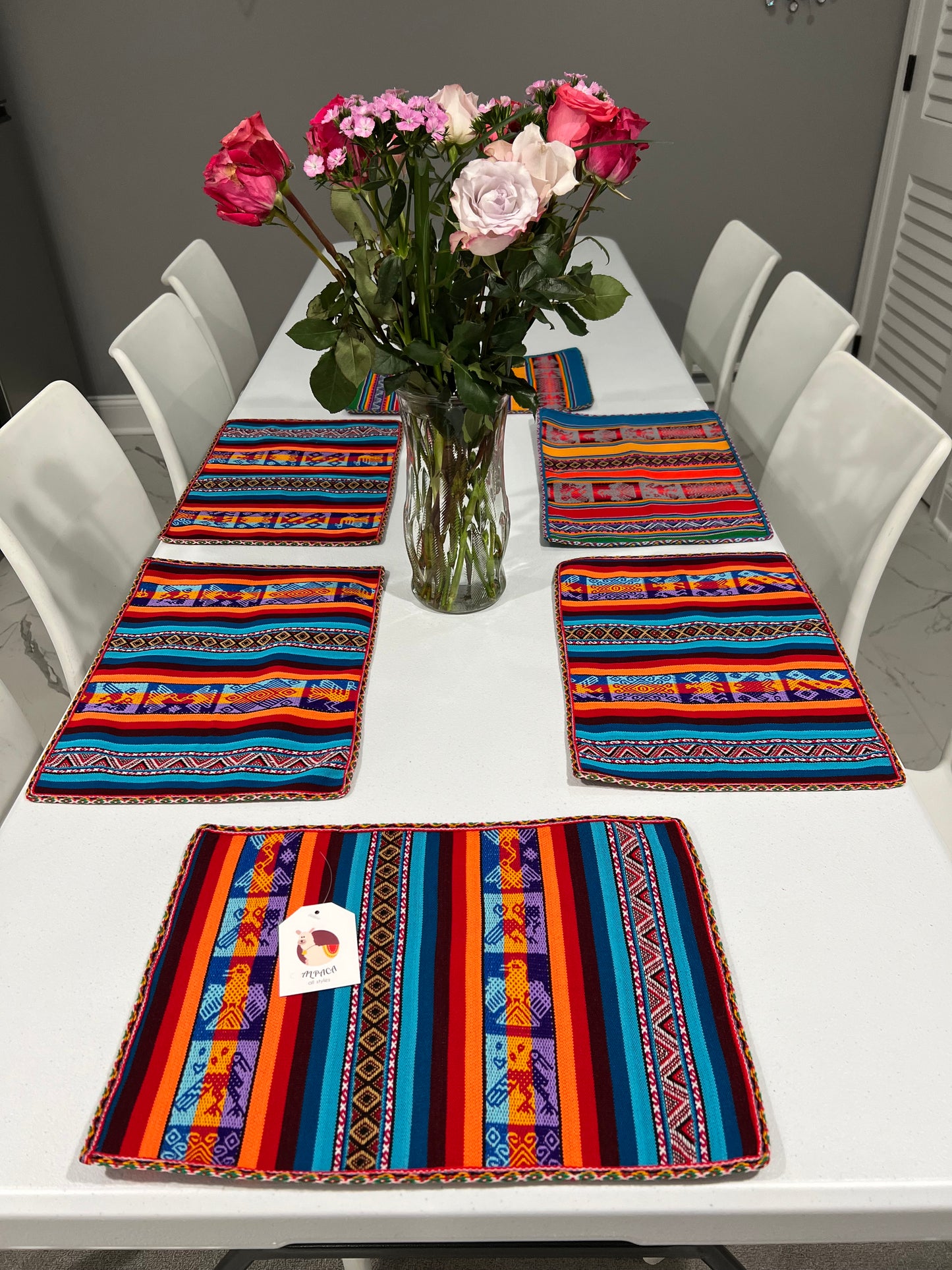 Peruvian Designed placemats set of six