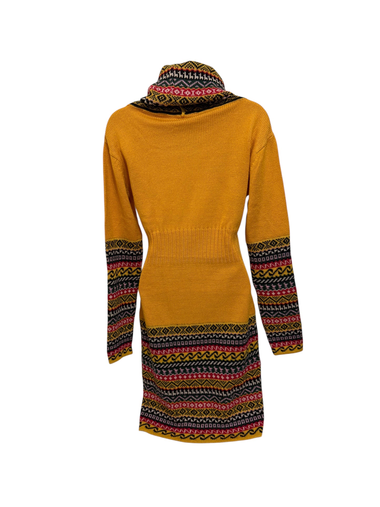 Yellow Alpaca Women’s Designed Dress