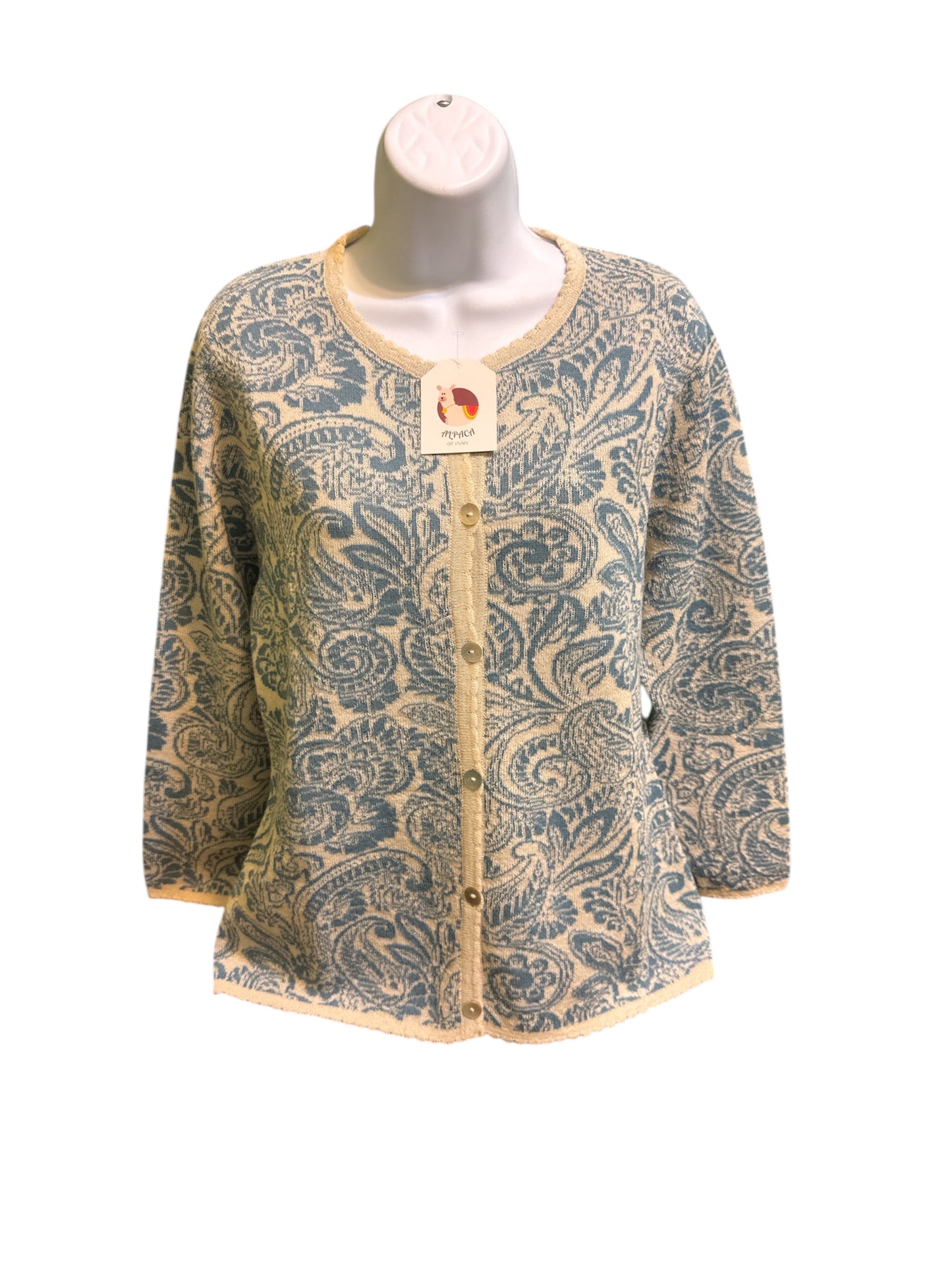 Spiral Designed Woman’s Sweater