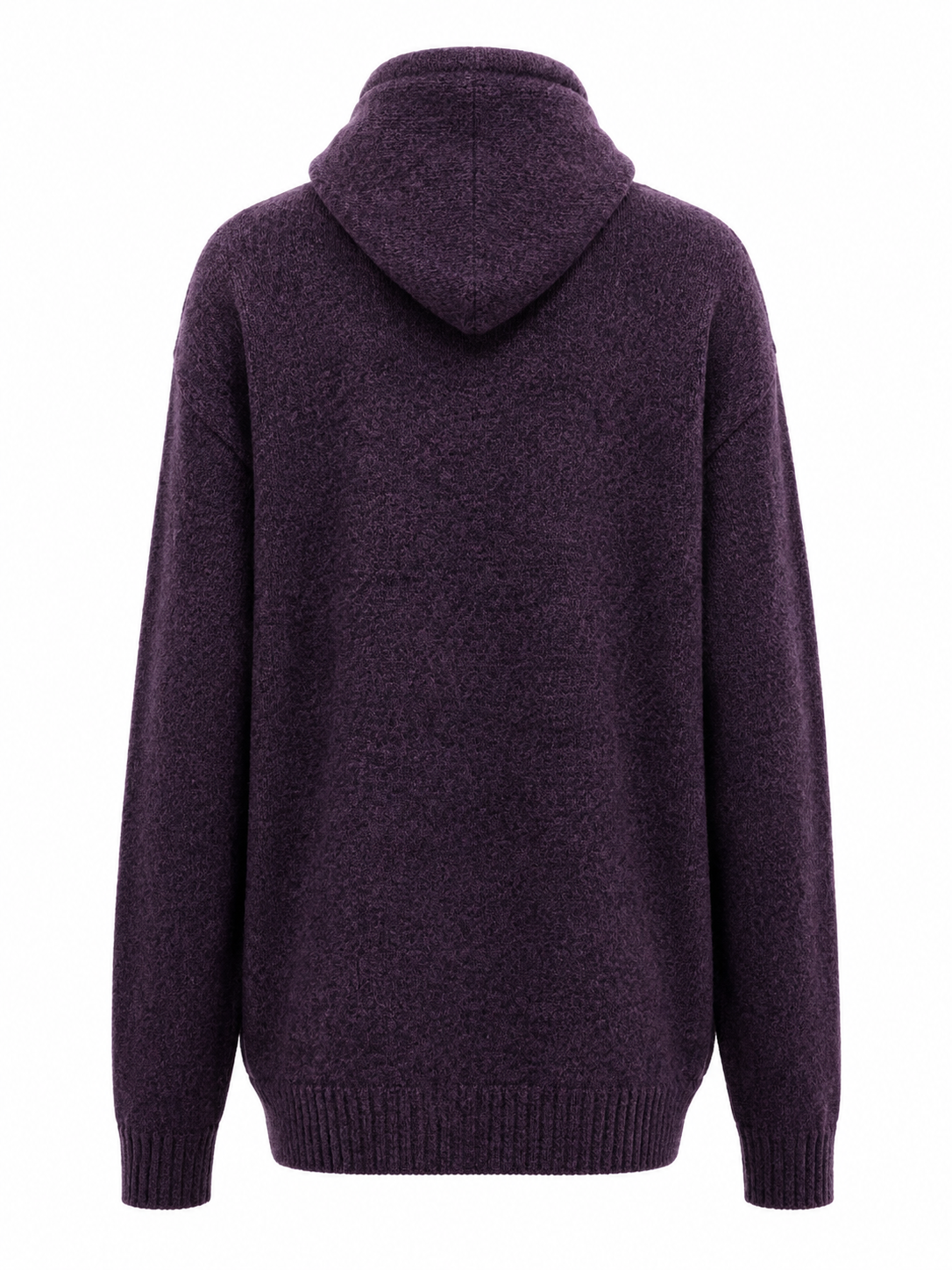 Amethyst Comfort Alpaca Hooded Cardigan