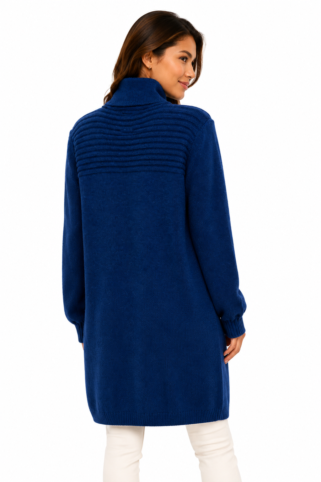 Royal Sapphire Alpaca Cardigan