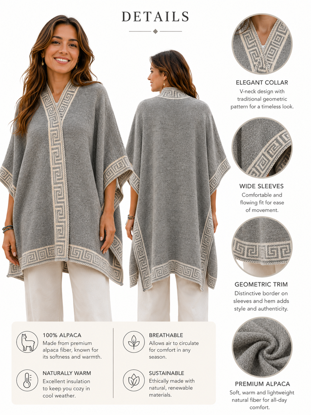 Lisbon Grace Alpaca Cape