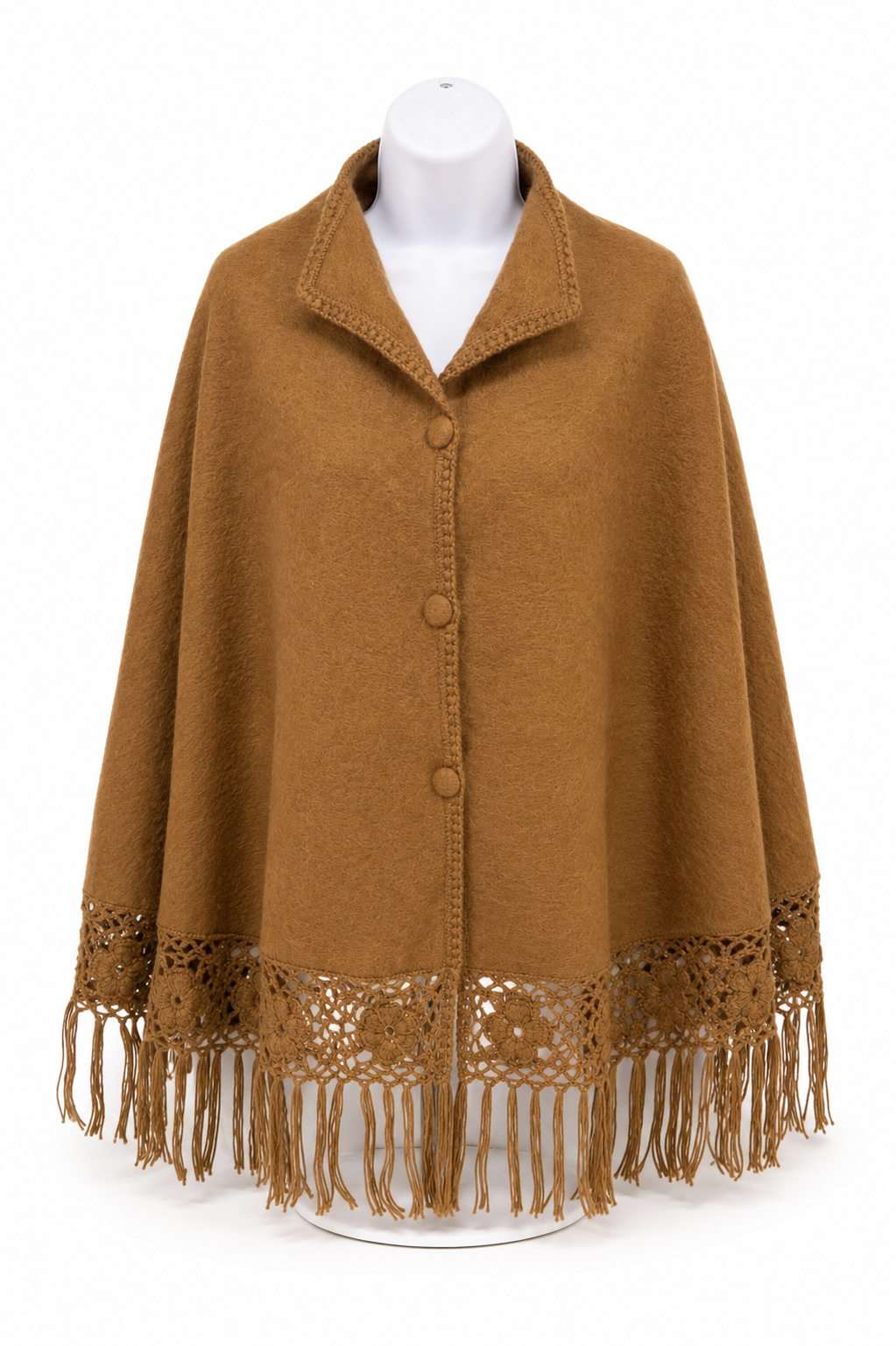 Andean Sunset Alpaca Poncho