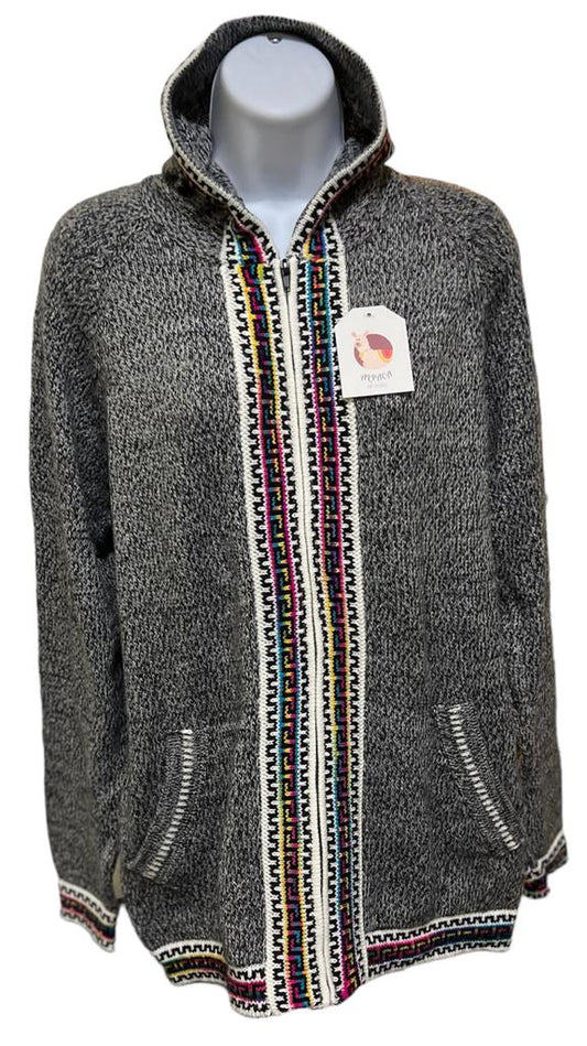 Woman gray Alpaca sweater