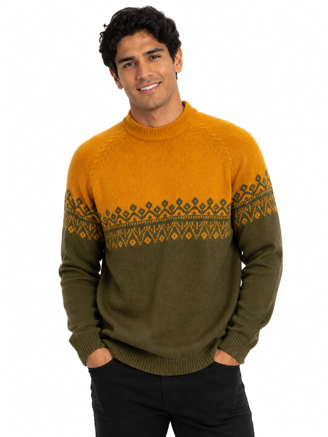 Golden Andes Men’s Alpaca Sweater