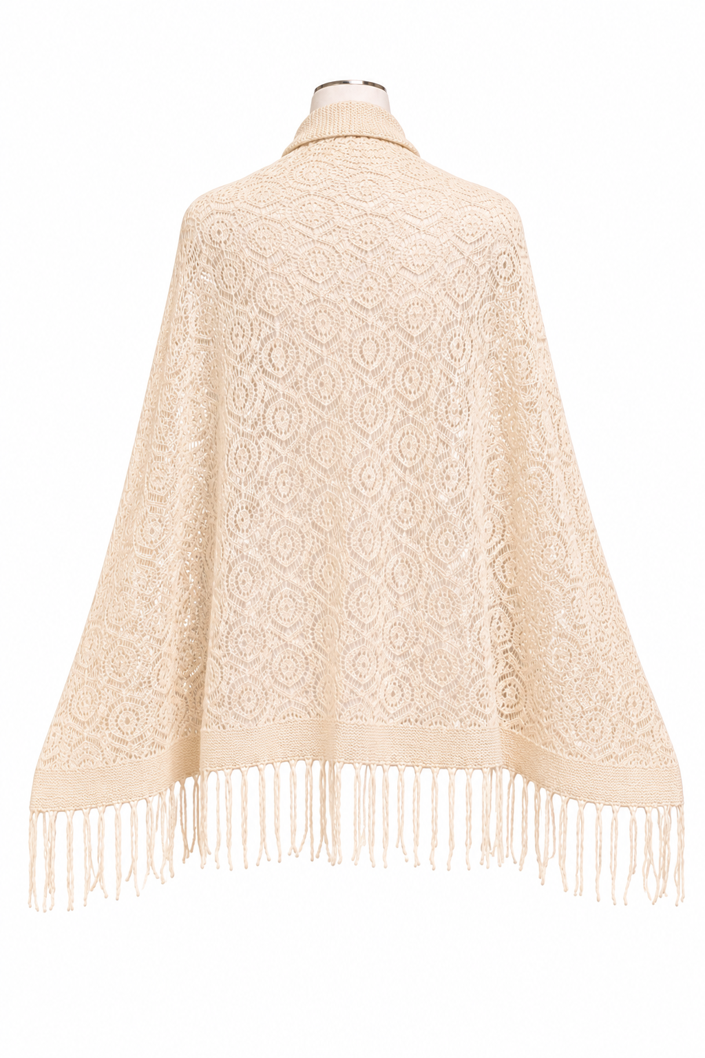 Ivory Grace Alpaca Shawl