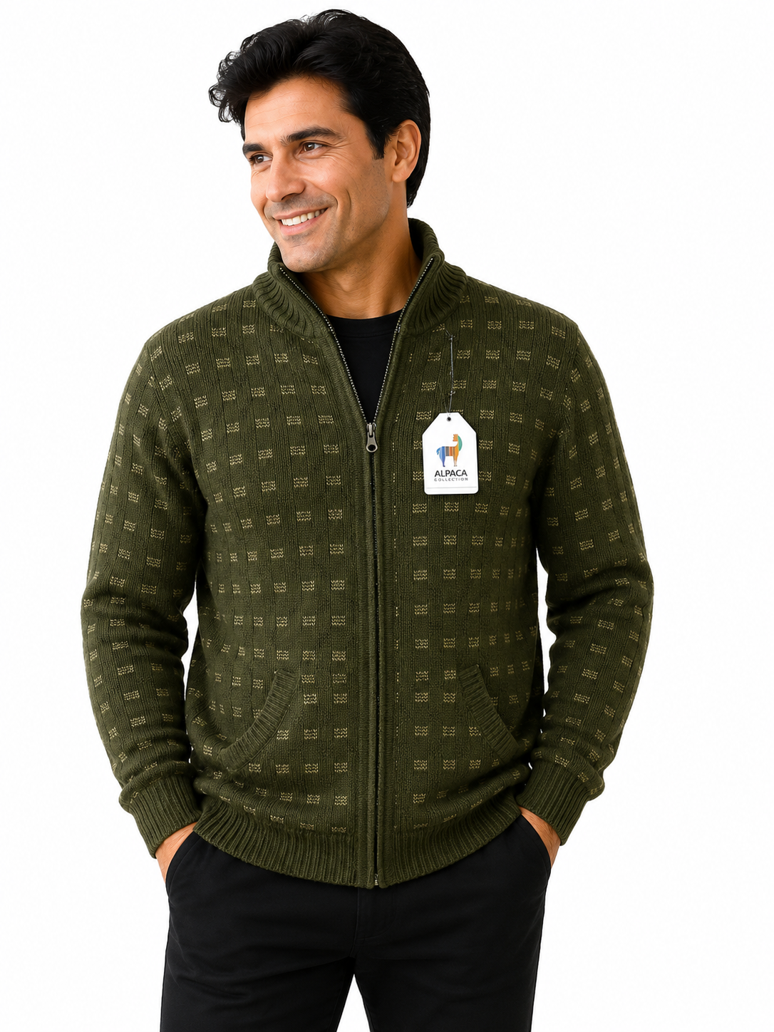 Atahualpa Alpaca Zip Sweater