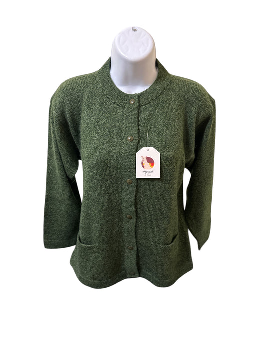 Green Alpaca Women’s Sweater