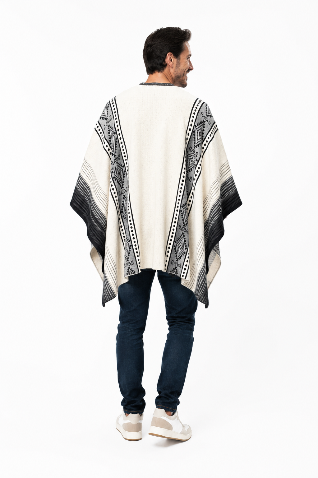 Andean Heritage Men’s Alpaca Poncho