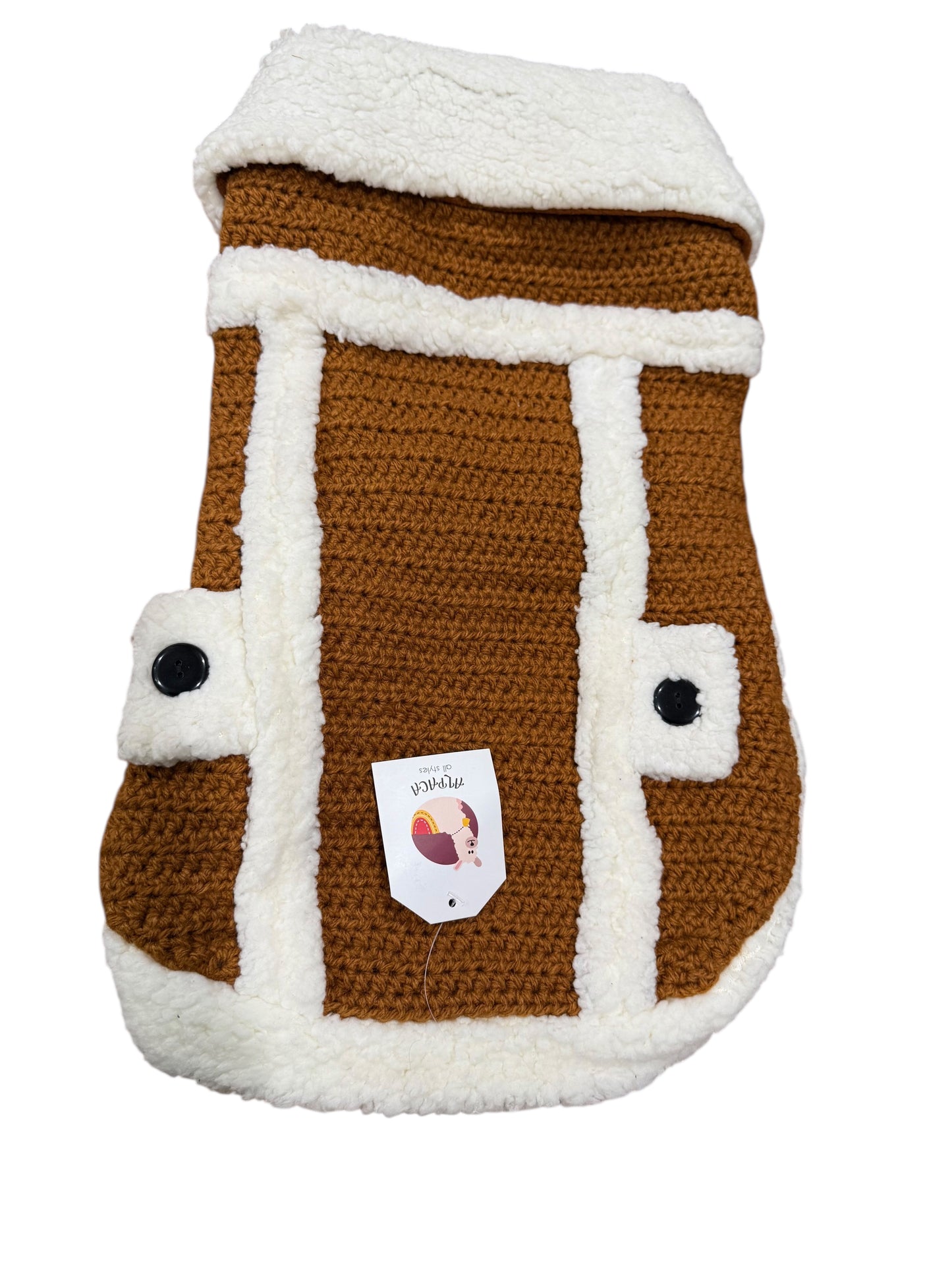 Alpine Cozy Sherpa Dog Coat