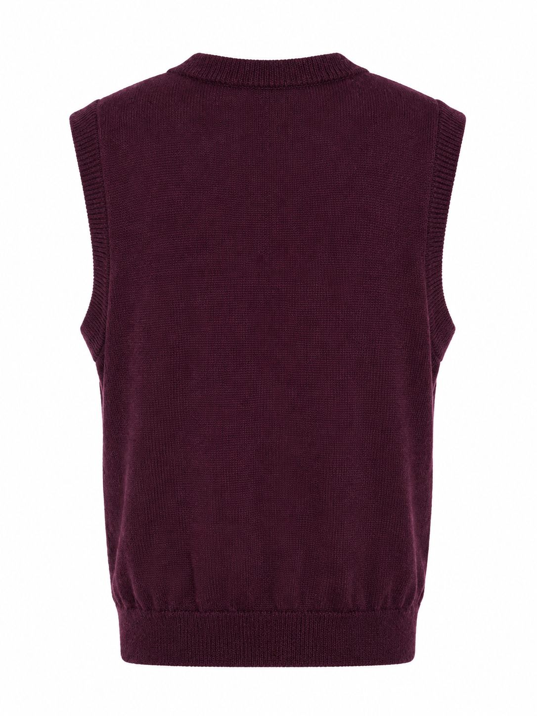 Burgundy Baby Alpaca Men’s Vest