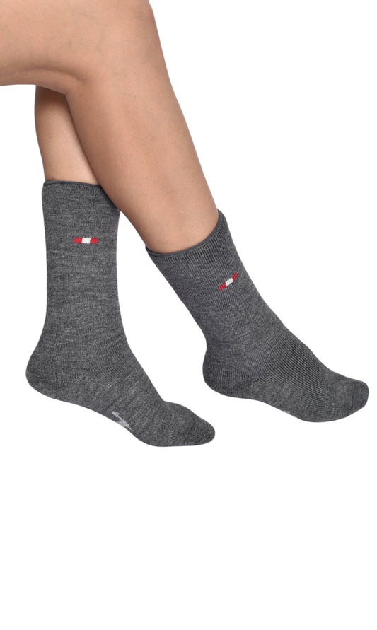 Gray Alpaca Socks from Perú 🇵🇪