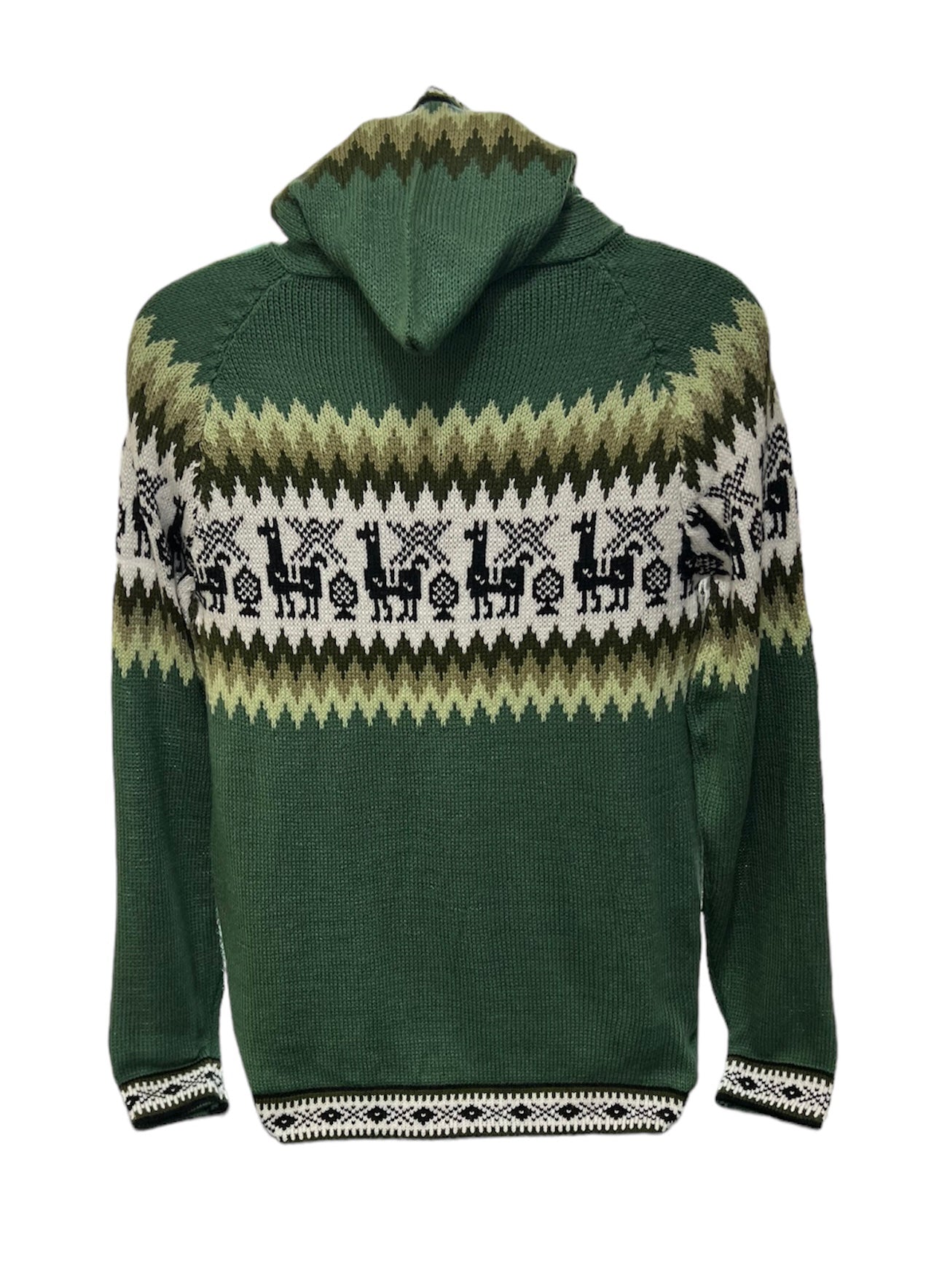 Leaf green sweater