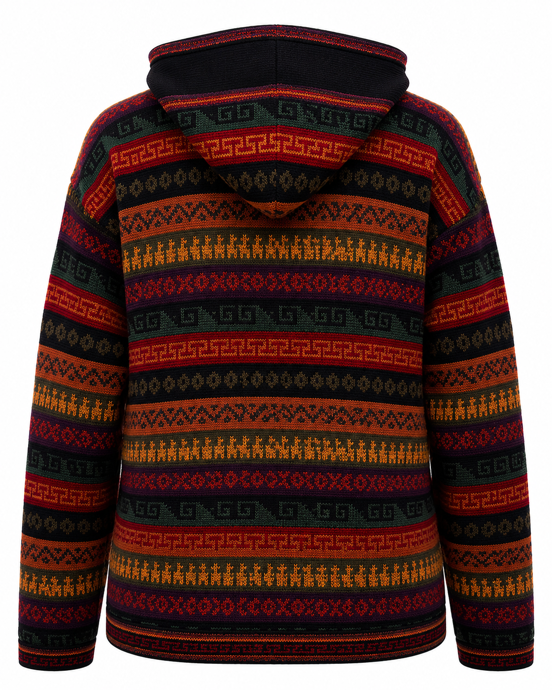 Andean Heritage Alpaca Hooded Jacket