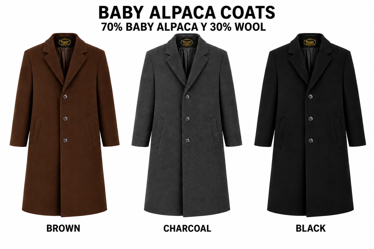 Baby Alpaca Men’s Coats