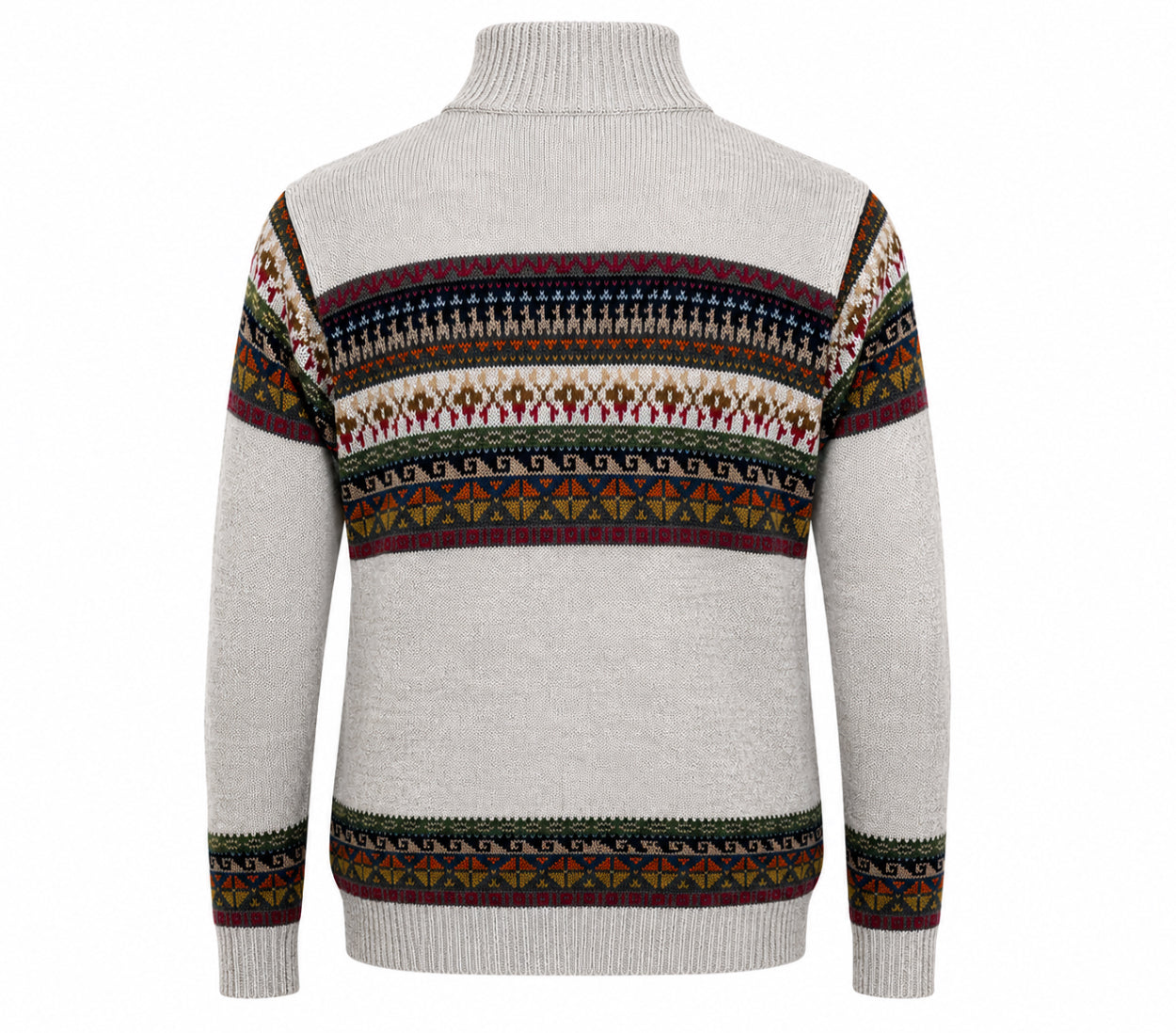 Men’s Andian Half - Zip Alpaca Sweater