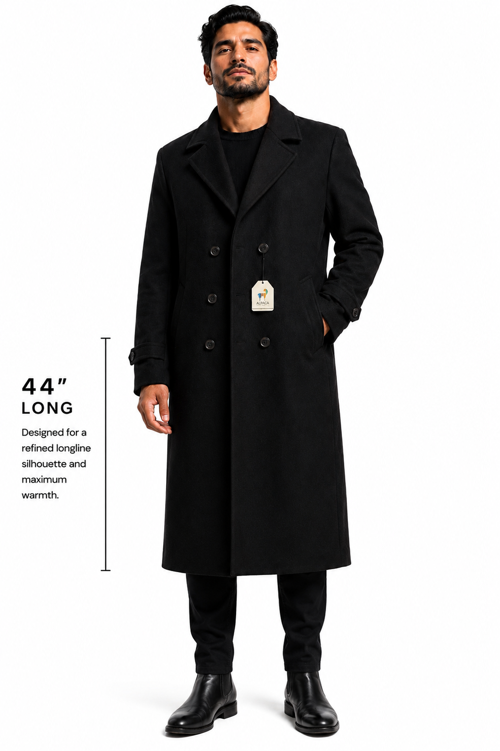 Storm Prestige Men’s Alpaca Coat