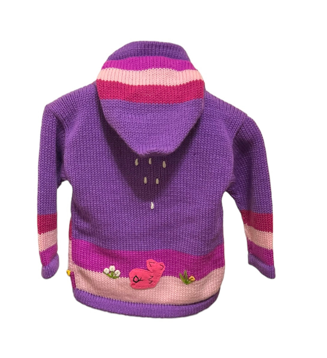 Violet girls sweater