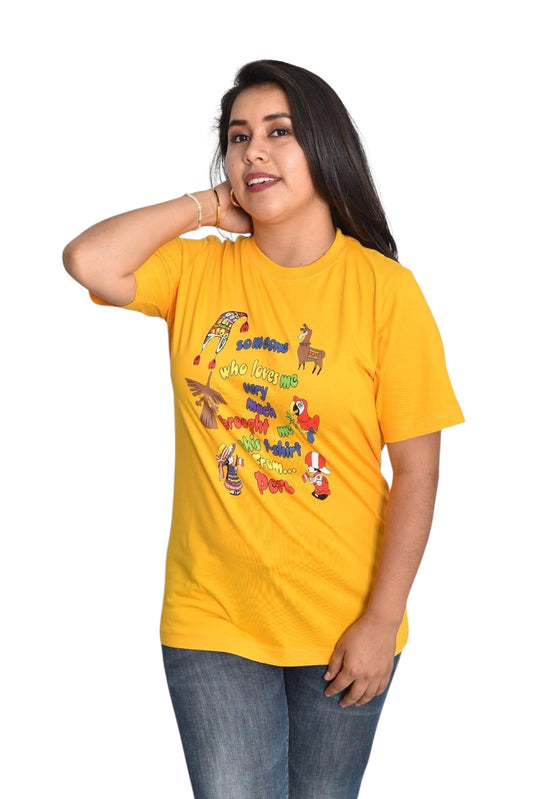 100% Peruvian Cotton Items T-Shirt