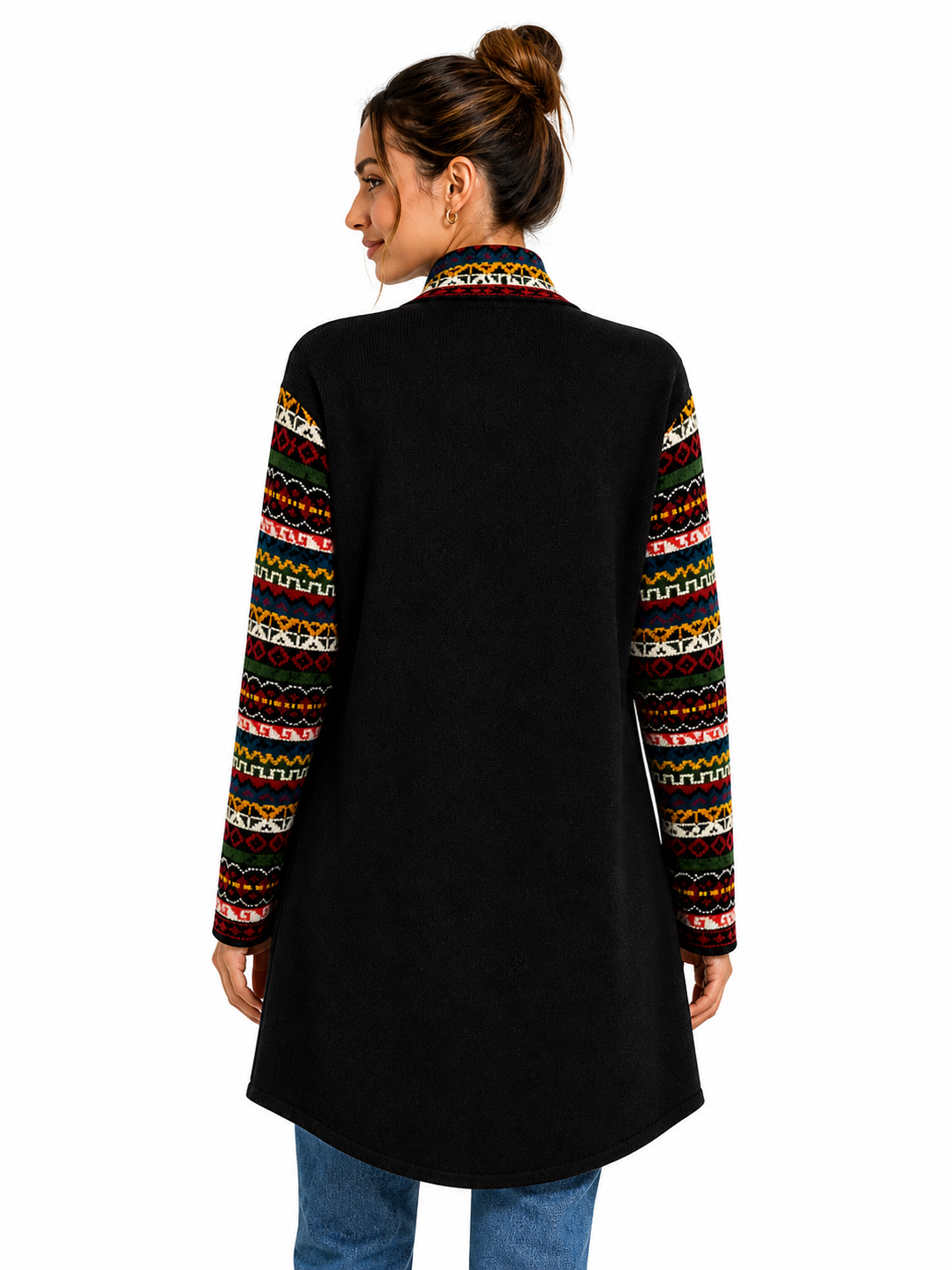 Midnight Inca Alpaca Cardigan