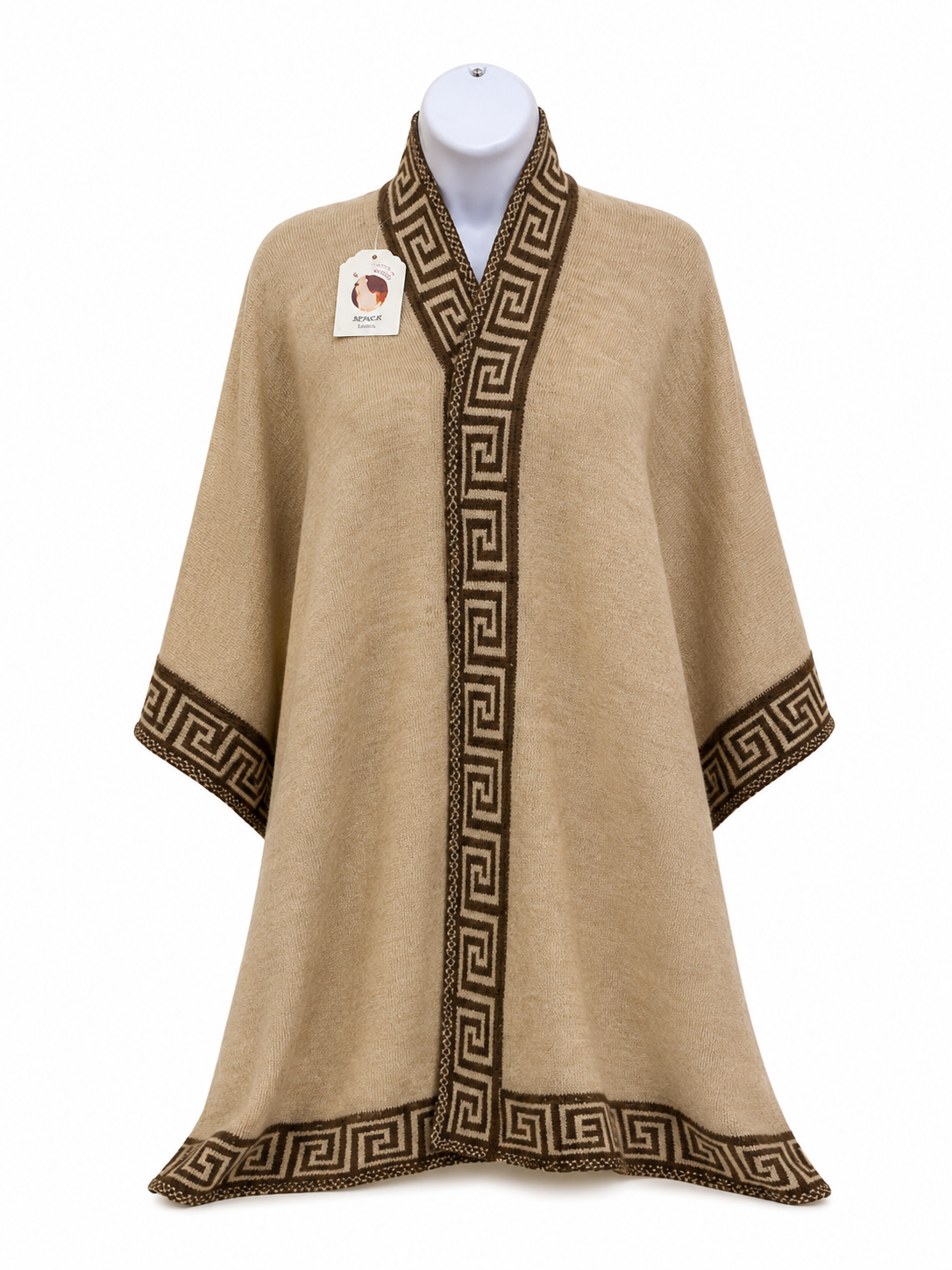 Golden Inca Alpaca Cape