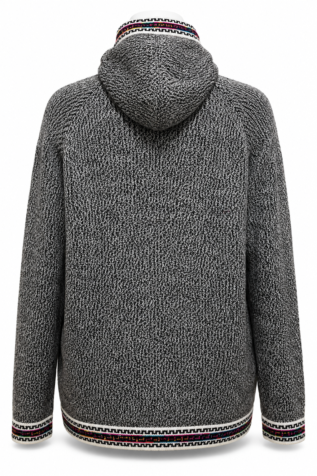 Andean Silver Alpaca Hoodie Sweater