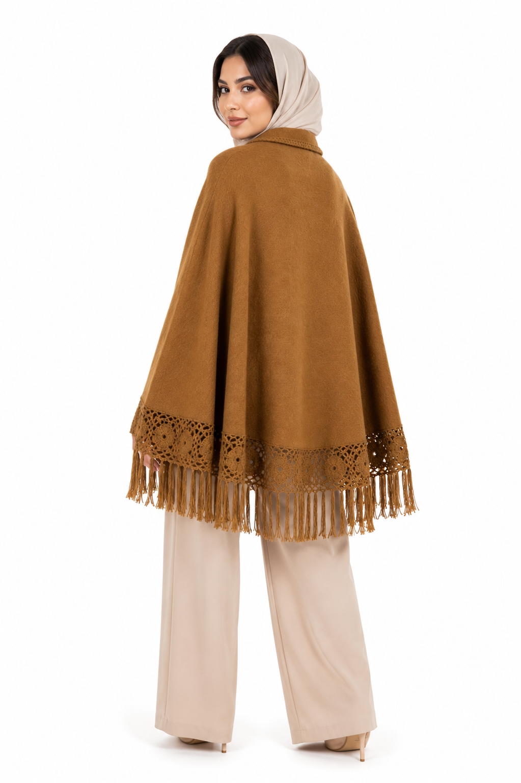 Andean Sunset Alpaca Poncho