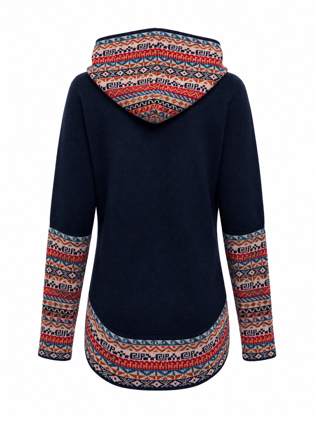 Alpaca Ruana Hoodie Sweater