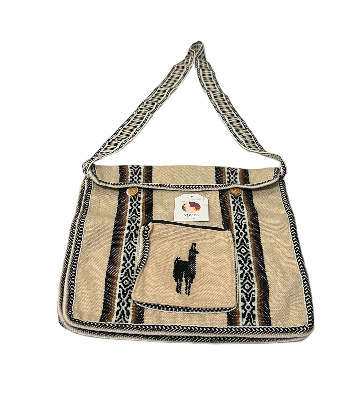 Alpaca Allstyles Peruvian Cross Body Bag