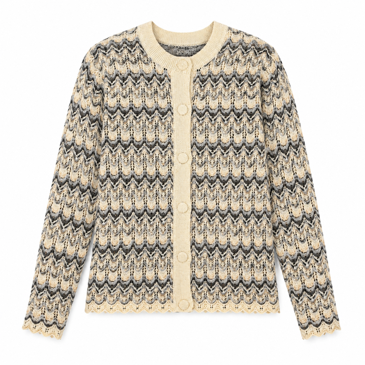 Luna Marfil Alpaca Cardigan