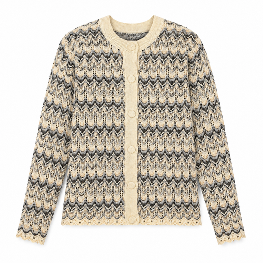 Luna Marfil Alpaca Cardigan