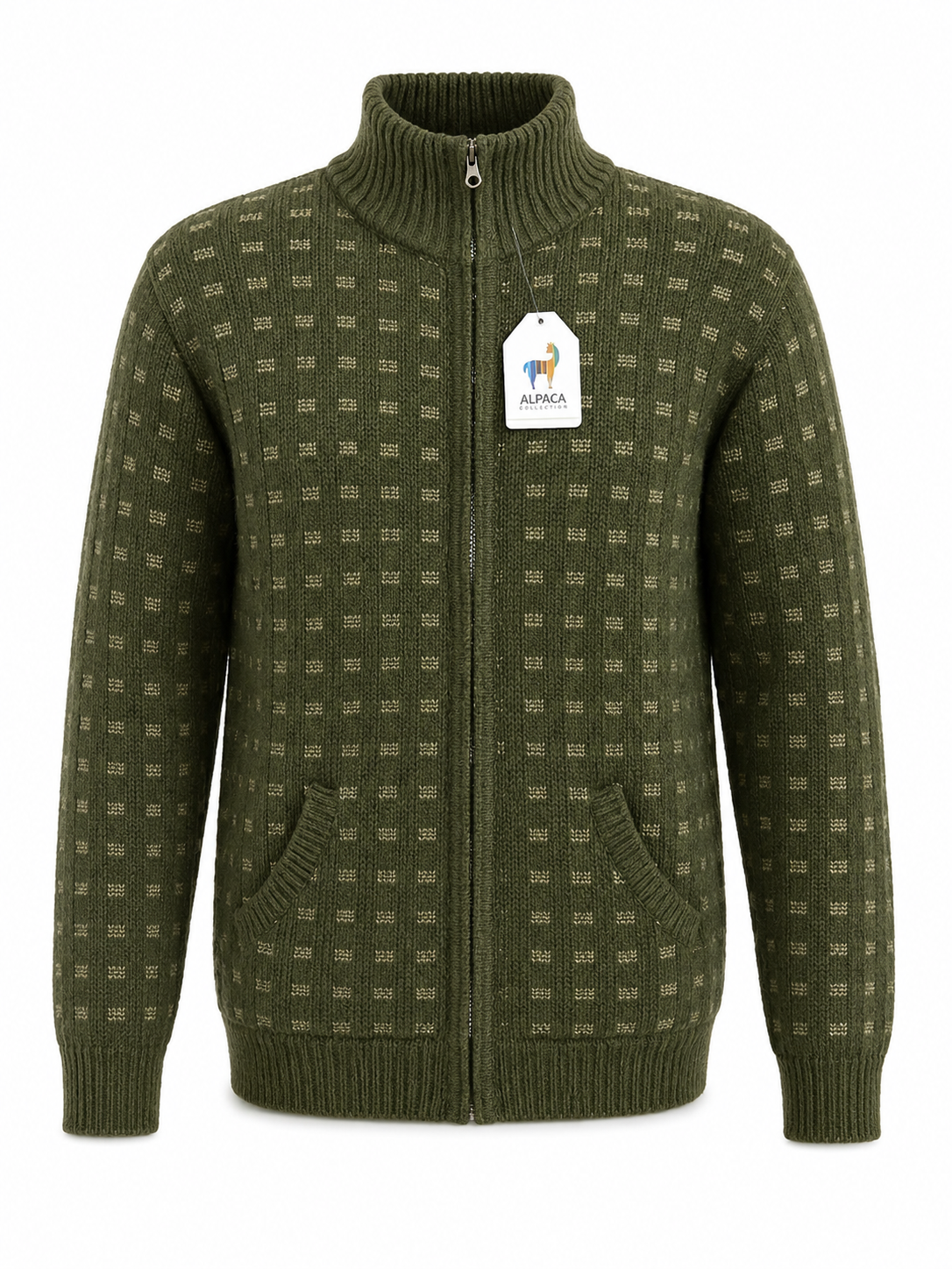 Atahualpa Alpaca Zip Sweater