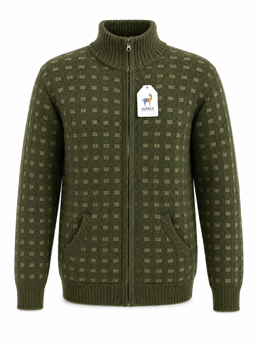 Atahualpa Alpaca Zip Sweater