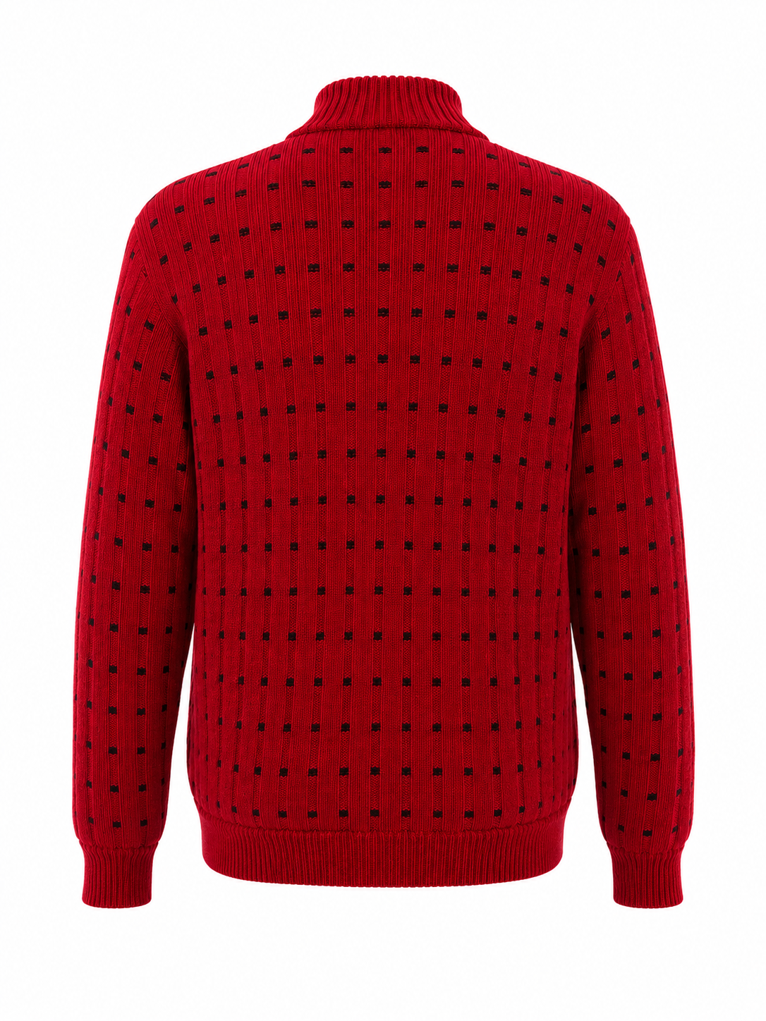 Men’s Crimson Andes Alpaca Cardigan