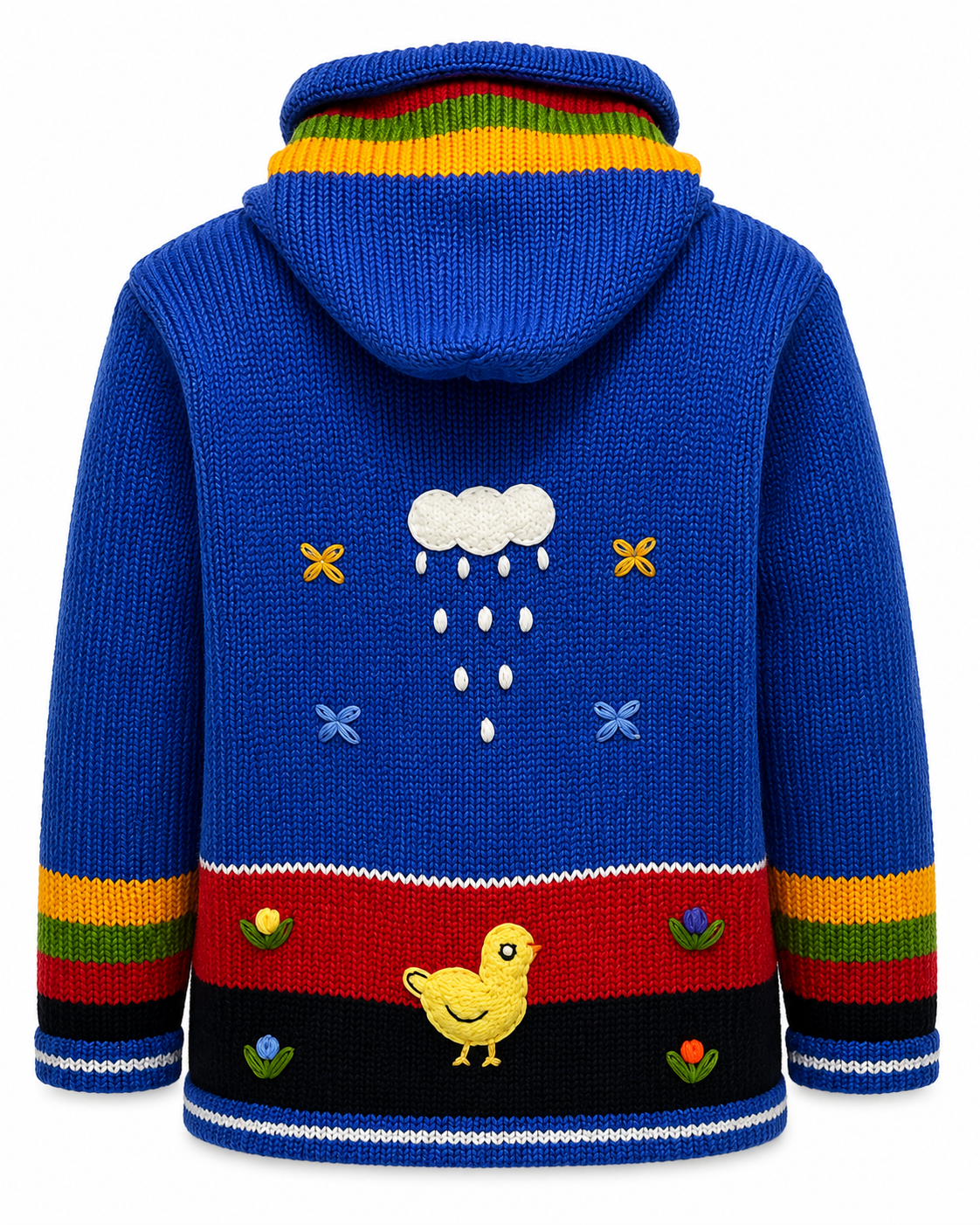 🌈 Andean Adventure Kids Hoodie - Sky Blue