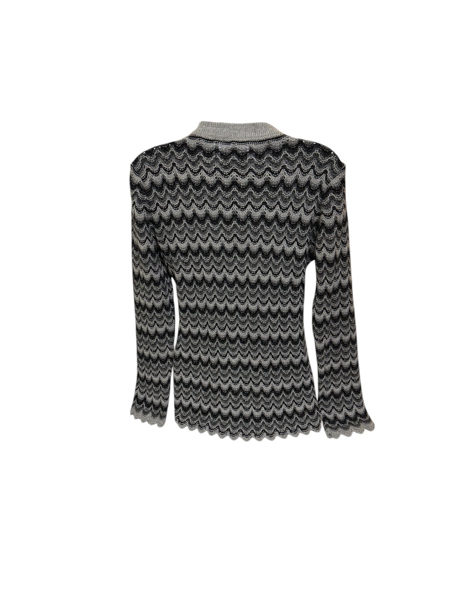 Limited Edition Zigzag Pattern Alpaca Sweater
